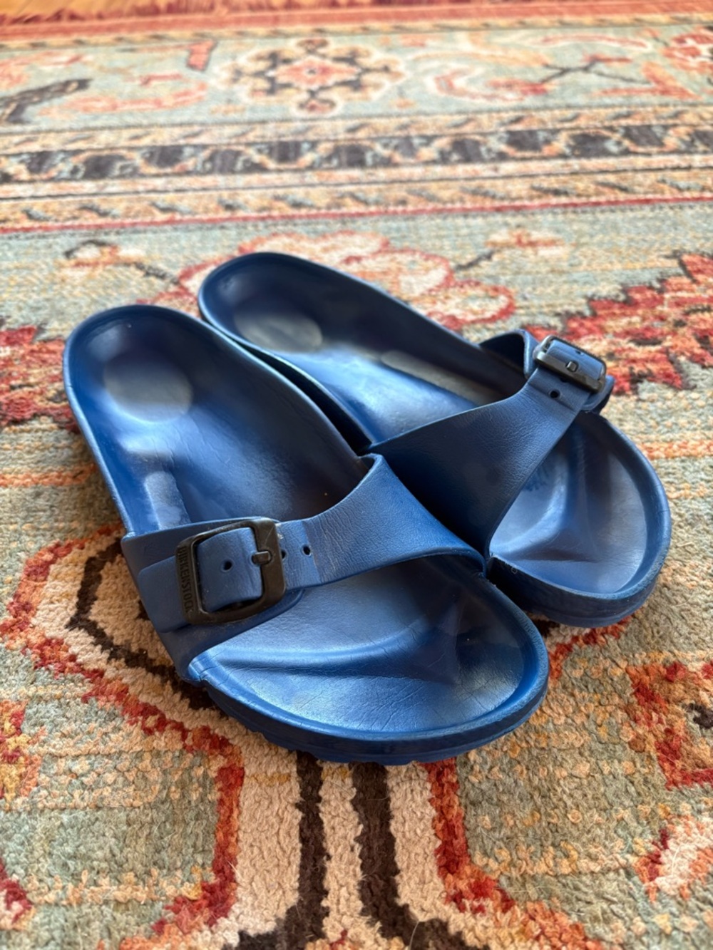 Birkenstock Madrid EVA sandals in blue women’s size 8